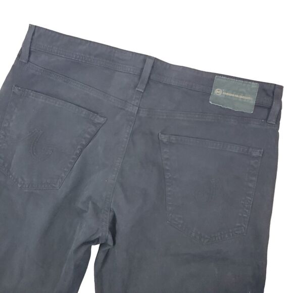 AG ADRIANO GOLDSCHMIED Jeans THE PROTEGE Mens 36x34 Black Straight Leg Casual - Picture 2 of 9